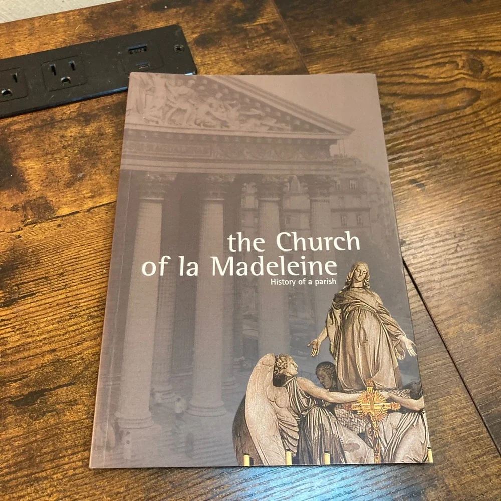 Church of la Madeleine Mary Magdalene Paris French Architecture Book Catholic